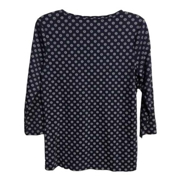 L.L. Bean Pima Cotton 3/4 Sleeve Tee S - Picture 2 of 4